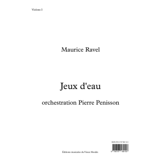Ravel: Jeux d'eau, matériel d'orchestre