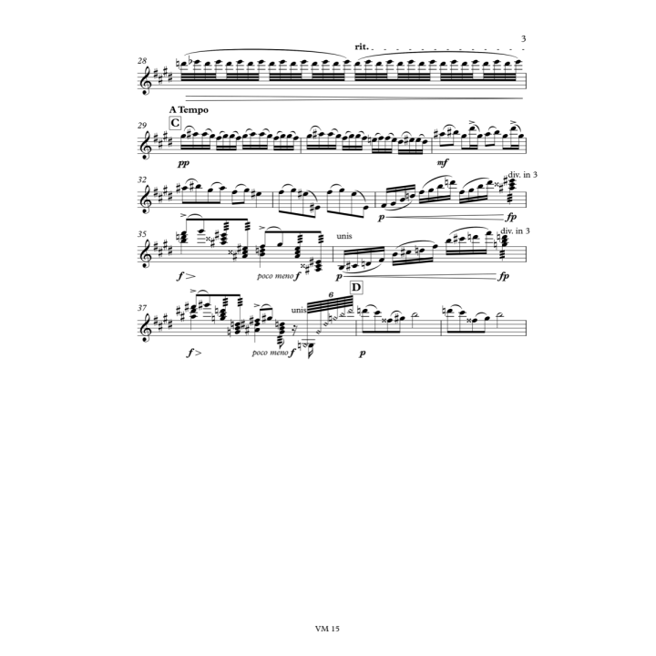 Ravel: Jeux d'eau, orchestral parts
