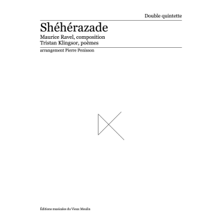Ravel: Shéhérazade, full score