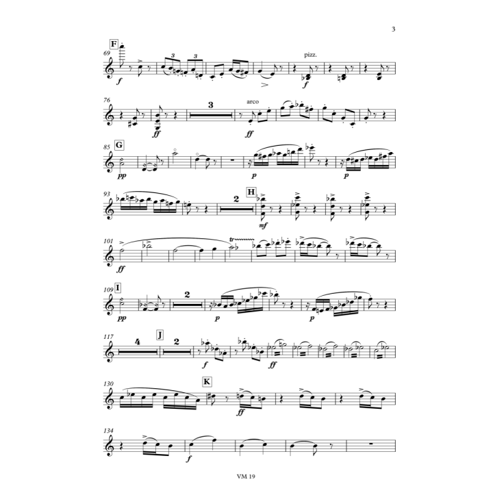 Albert Roussel: Concert pour petit orchestre, orchestral parts