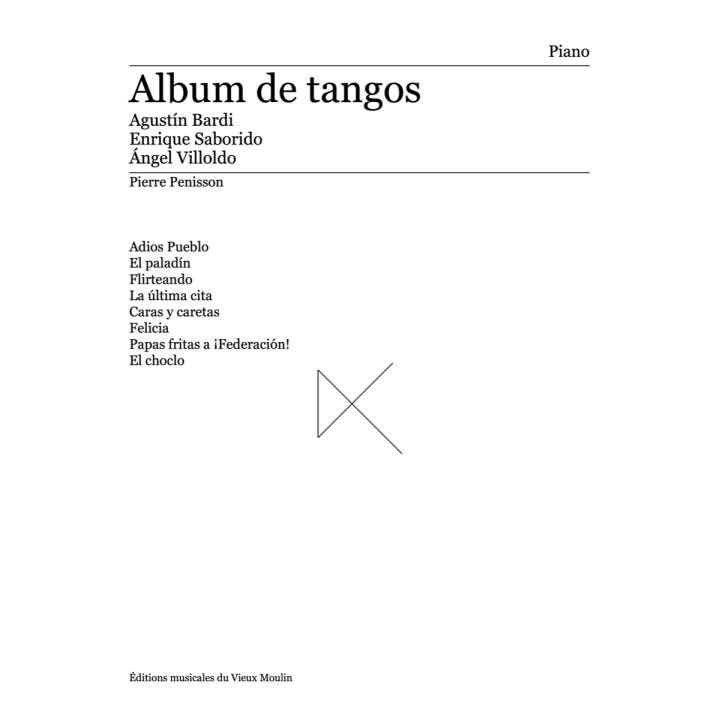 Piano tango album