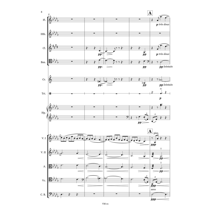 Debussy: Clair de lune, conducteur