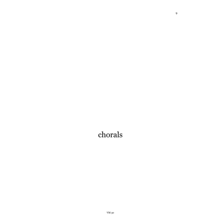 Chorals