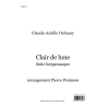 Claude Debussy, Clair de lune, double quintette - matériel
