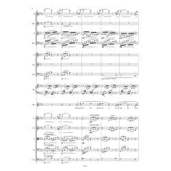 Reynaldo Hahn, L'énamourée, chamber orchestra, full score
