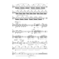 Maurice Ravel, Shéhérazade, chamber orchestra, parts