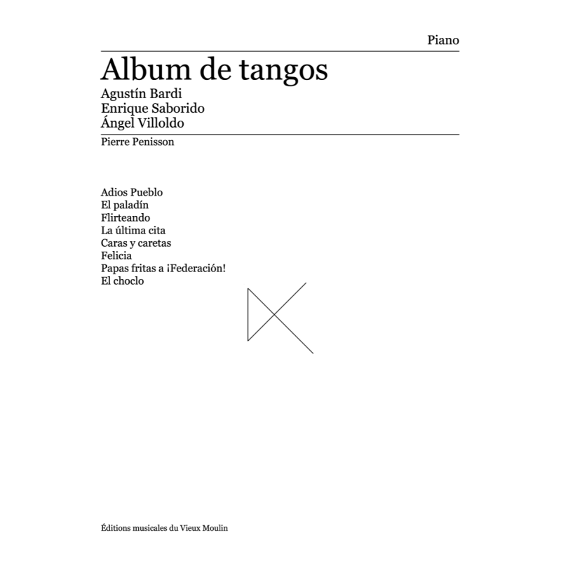 Album de tangos pour piano