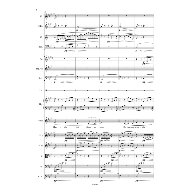 Reynaldo Hahn: L’heure exquise, conducteur