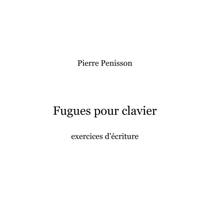 Keyboard fugues