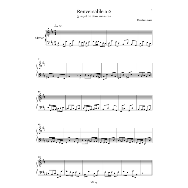 Renversables pour clavier